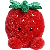 Aurora Palm Pals 4.5" Juicy Strawberry Adorable Plush | Bean-filled understuffed bodies with collectible personalities