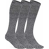 TikMox Coolmax Toe Compression Socks Breathable – Knee-High Support Socks with Enhanced Comfort for Running & Travel