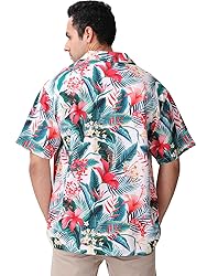 Hawaiian Shirts for Men Casual Beach Summer Shirt