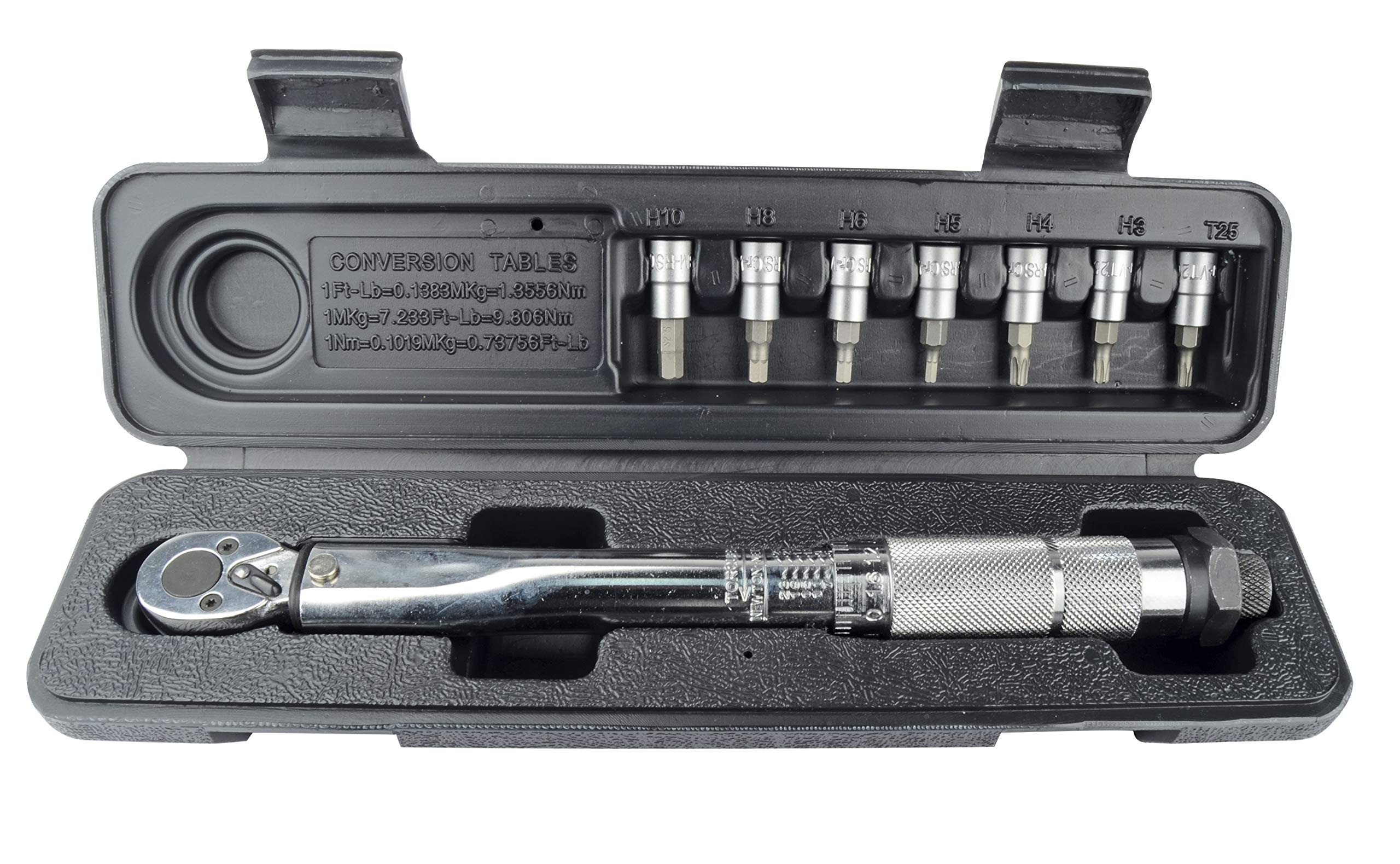 Brüder Mannesmann Tools Torque Wrench Set 8 Pieces