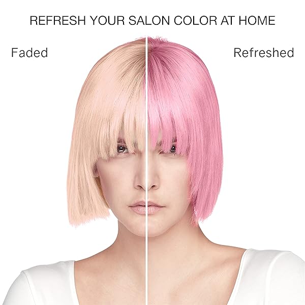 CELEB LUXURY VIRAL COLORWASH, PROFESSIONAL SEMI-PERMANENT HAIR COLOR DEPOSITING SHAMPOO, PASTEL LIGHT PINK, 8.25 FL OZ (PACK OF 1)
