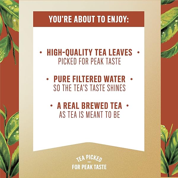 GOLD PEAK TEA, UNSWEET TEA, 16.9 FL OZ, 6 PACK