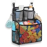 Goowin Bath Toy Storage Holder, Large Openings Bath Toy Organizer, Large Capacity Mesh Bathtub Toy Storage, Multi Use Bath Tu