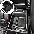 TACORBO Center Console Organizer Compatible with 2019 2020 2021 2022 2023 2024 Kia Forte GT Accessories, Forte LX/LXs/GT-Line/GT/GT Manual Insert Tray ABS Armrest Secondary Storage Box, Black