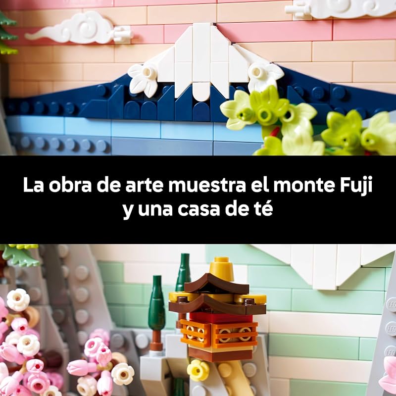 Art Paisaje Japonés con Cerezos en Flor 31218