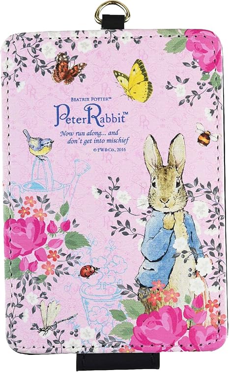 Amazon グルマンディーズ ピーターラビット Tm Icカードケース 花柄 Pr 27b 防犯ブザー アラーム 通販