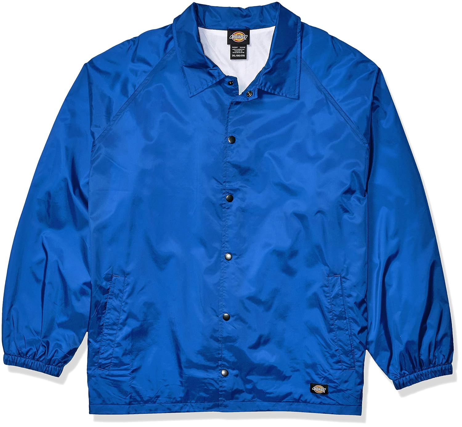 Buy Dickies Men's Snap Front Nylon Jacket Big at Amazon.in