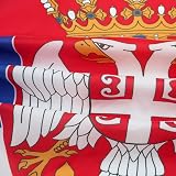 AZ FLAG Serbia Flag 2x3 ft 100D Polyester with Two Brass Grommets view 3