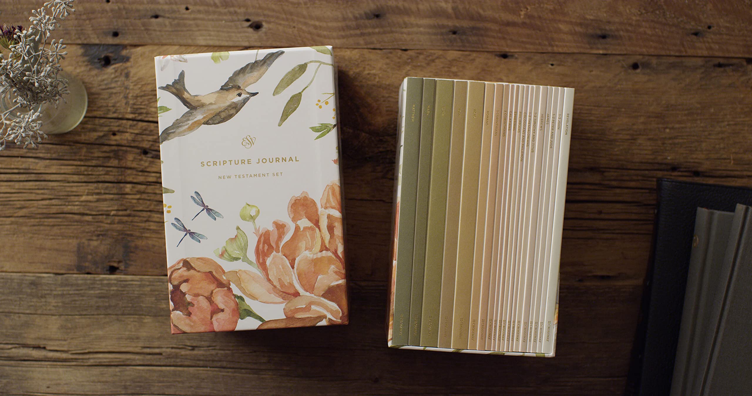 ESV Scripture Journal: New Testament Set (Artwork by Ruth Chou Simons) (Paperback) ESV Scripture Journal: New Testament Set (Artwork by Ruth Chou Simons) (Paperback) Paperback