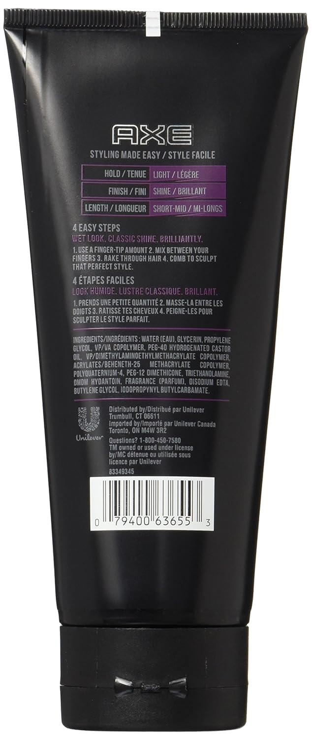 Amazon Com Axe Spiked Up Look Hair Gel Extreme Hold 6 Oz Beauty