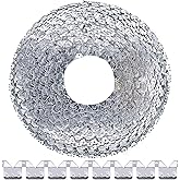 Swpeet 65 Feet Flexible Metal Tack Strip Three-Tooth Upholstery Curve Ease Grip for Furniture, Chairs, Sofa Finish Edges on C