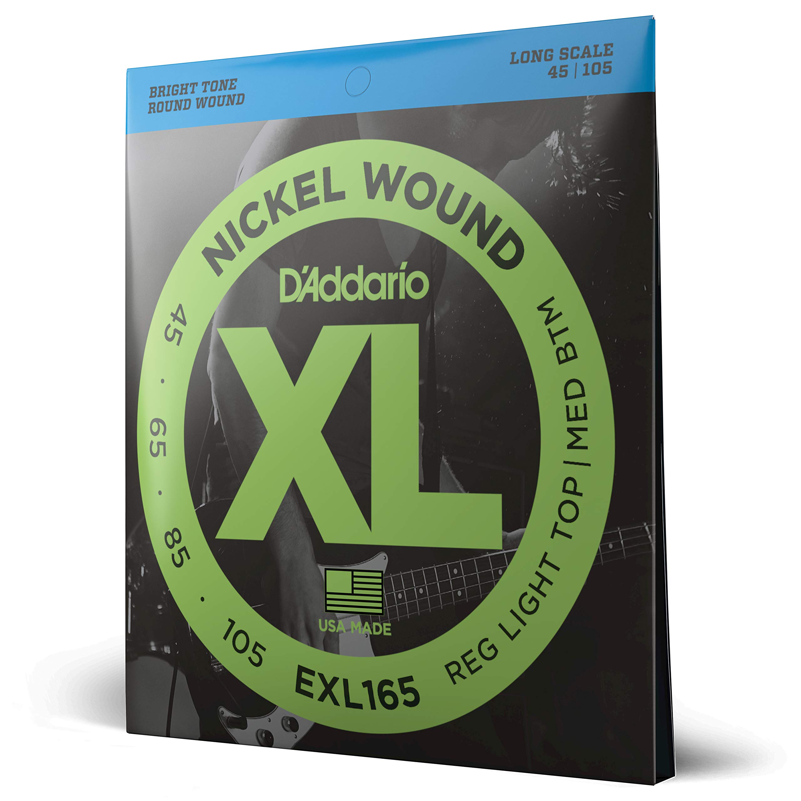 D'Addario Electric Bass Guitar Strings, XL