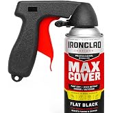 Spray Paint Can Trigger Handle, 1 Pack with Hook for Controlled Spraying | Instant Trigger Handle Fits Most Standard Aerosol Cans, Textured Grip, Less Finger Fatigue, DIY, Furniture &amp; Auto Touch-Ups