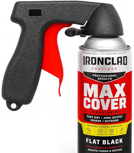 Rust-Oleum 243546 Standard Spray Grip, Black - Spray Paints