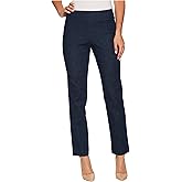 Krazy Larry Women's Pull-On Denim Ankle Pants - Blue, Size 27 inches