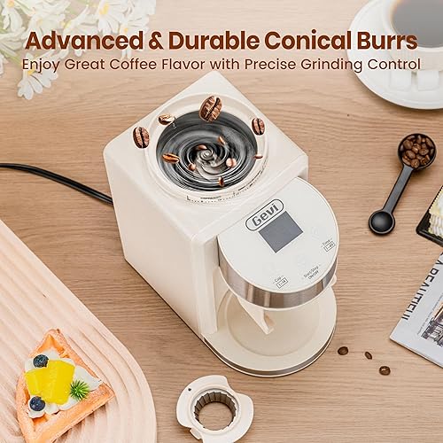 Gevi 20 Bar Espresso Coffee Machine with Burr Grinder Set 35