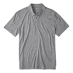 Huckberry Proof 72-Hour Merino Polo Shirt, Heather
