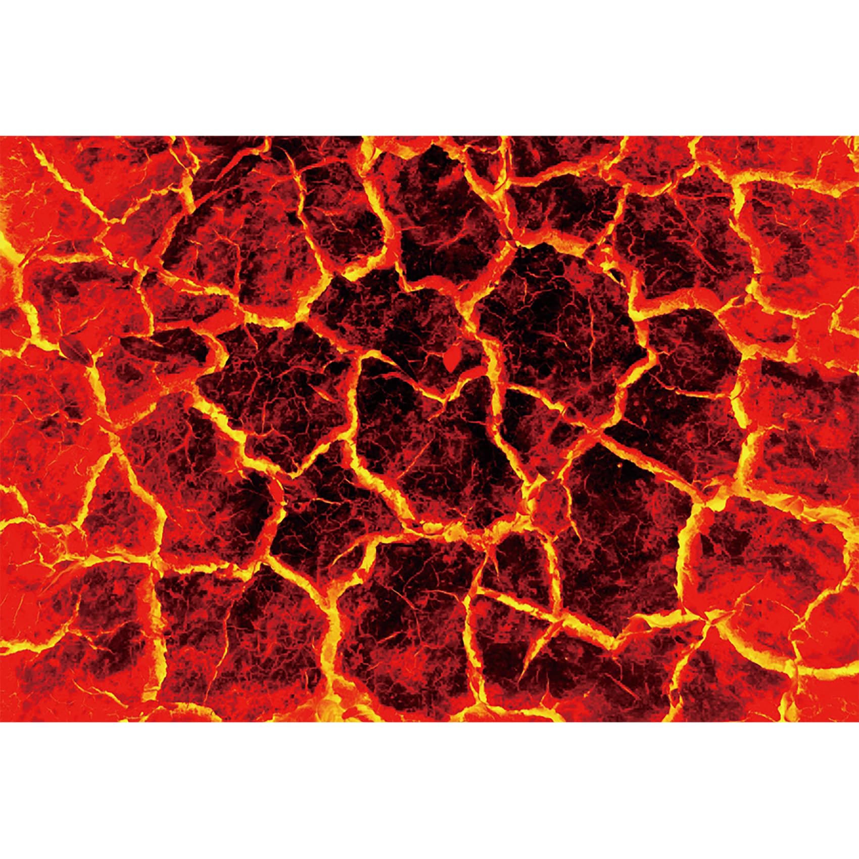 Photo 1 of Baocicco 7x5ft Lava Backdrop Different Shape Red and Black Rock Lava Theme Party Background Halloween Backdrop Roaring Flame Backdrop School Activities Birthday Decorations Kids Adults Photo Props