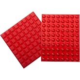 Mix of Silicone Sticky Tactile Bump dots for Visually impaired, Blind or Low Vision (144)