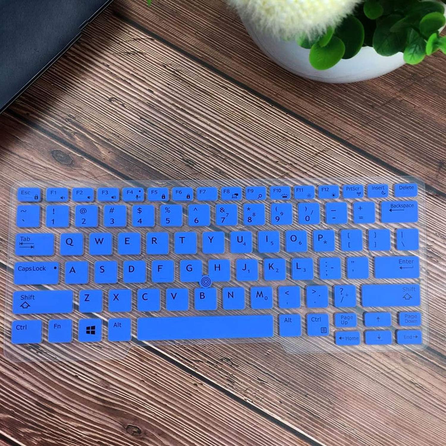 Laptop Keyboard Cover Protector For Dell Latitude E7470 E5480 E5490 E5491 7480 E5480 7490 E7450 E5450 E5470 E7350 350 E5470 14 Fadeblue Keyboard Skins
