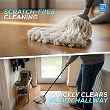 TDBS Cotton Floor Mop System with 110cm Metal Handle & Extra Head view 4
