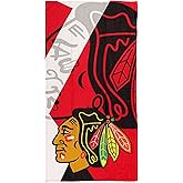Northwest Chicago Blackhawks 30 x 60 inch Beach Towel, Puzzle Design
