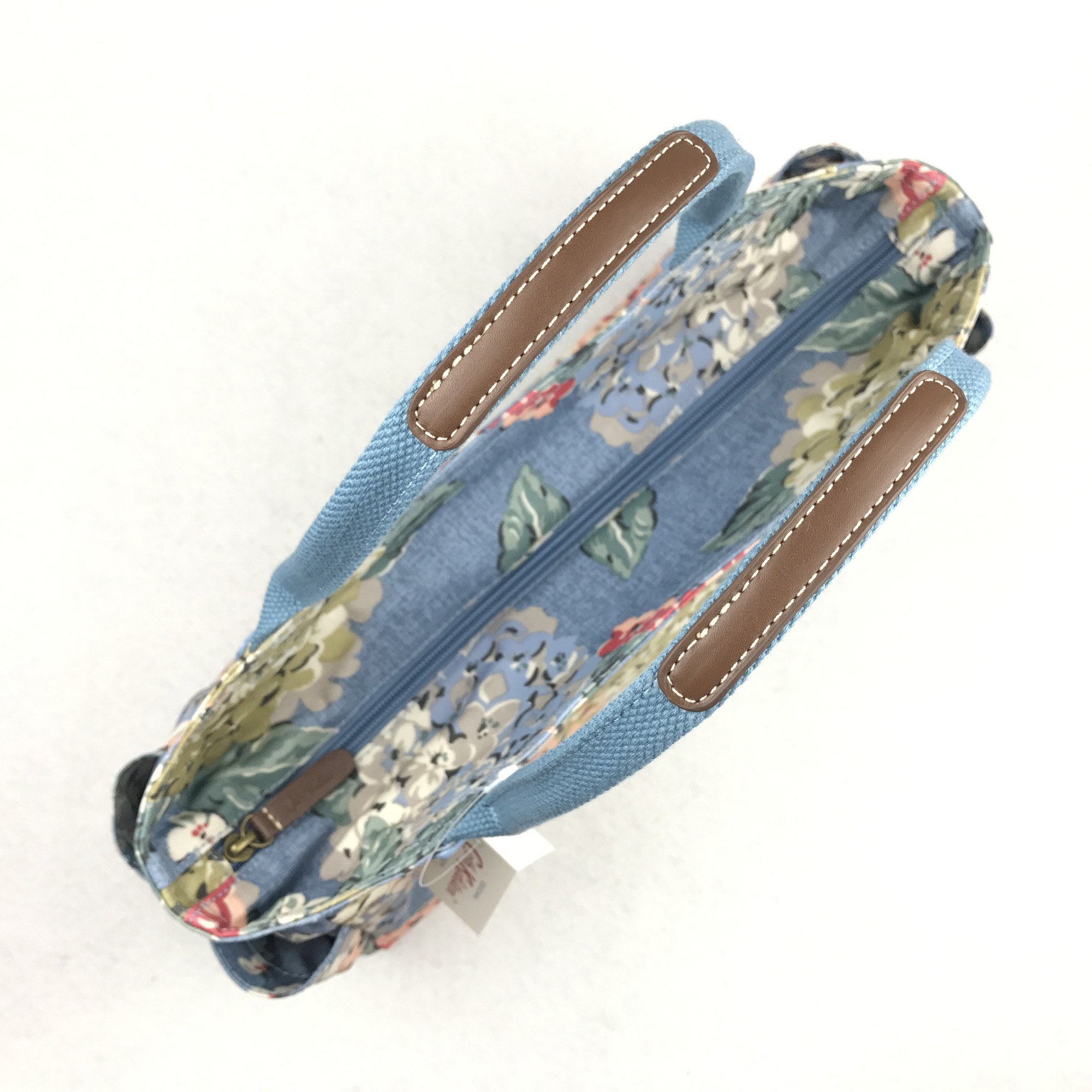 Cath Kidston Matt Oilcloth Day Bag Handbag Hydrangea Colour Blue 16AW