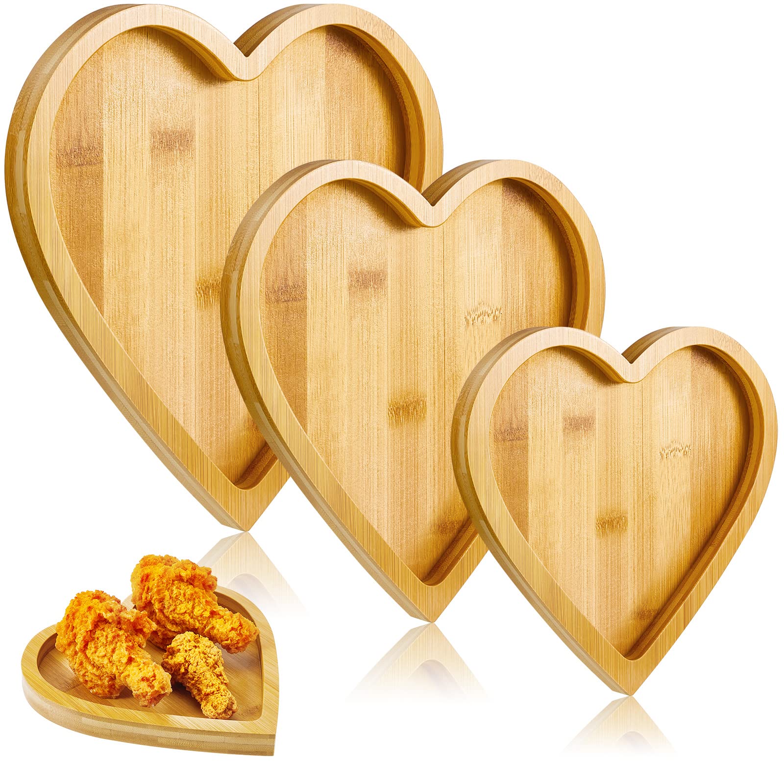 Patelai 3 pieces christmas tree charcuterie boards christmas cutting