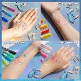 Townley Girl Stitch 16 Piece Glitter Pen Body Art Set Disney Princess view 4