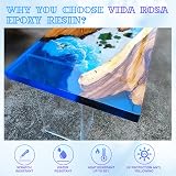 VidaRosa Epoxy Resin Kit for Beginners with Molds Dried Flowers 600ml view 6