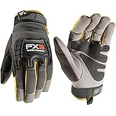 Wells Lamont Men’s FX3 TPR Impact Protection Work Gloves, Large (7858L)
