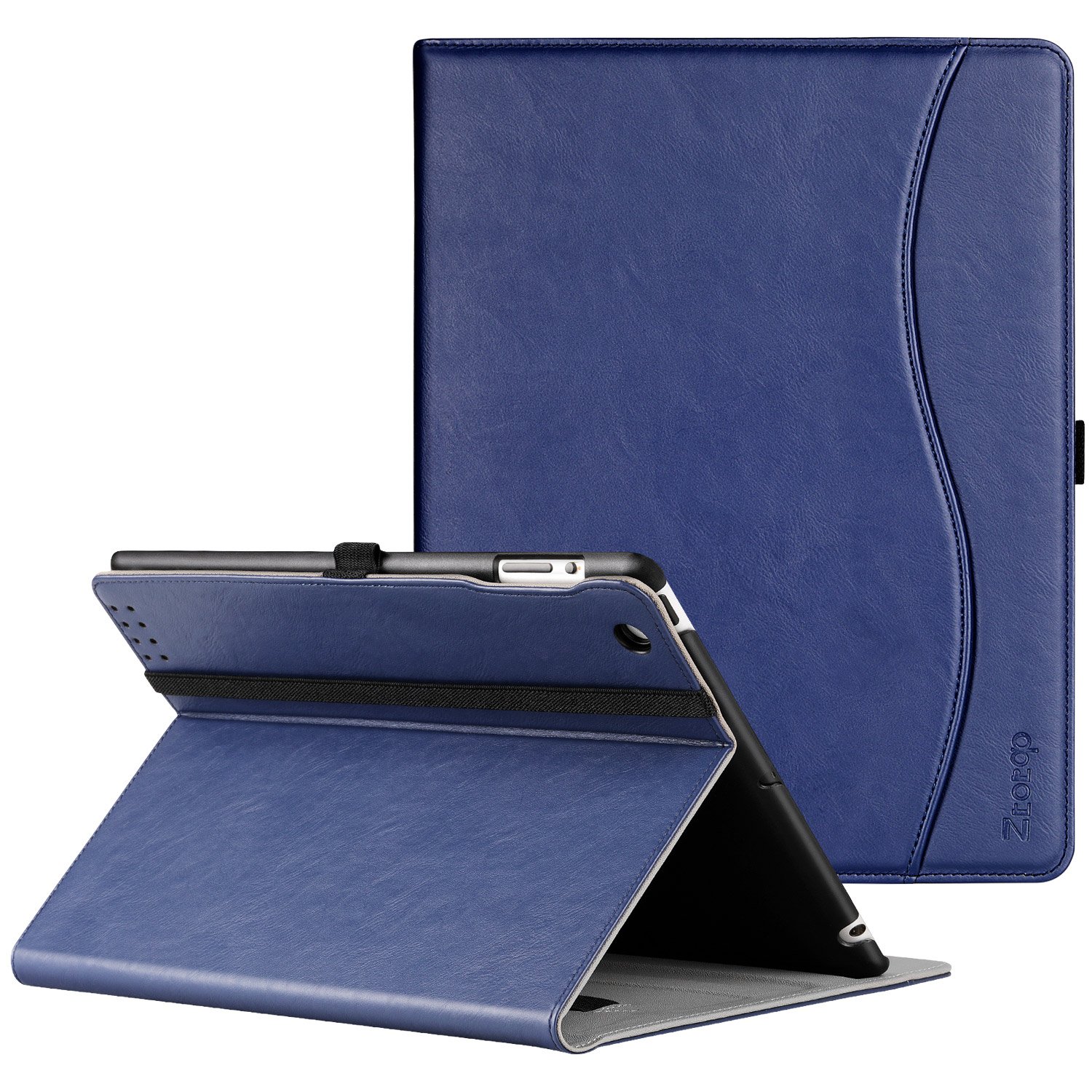 Ztotop Case for iPad 2/3/4 Smart Leather TriFold Stand Cover with