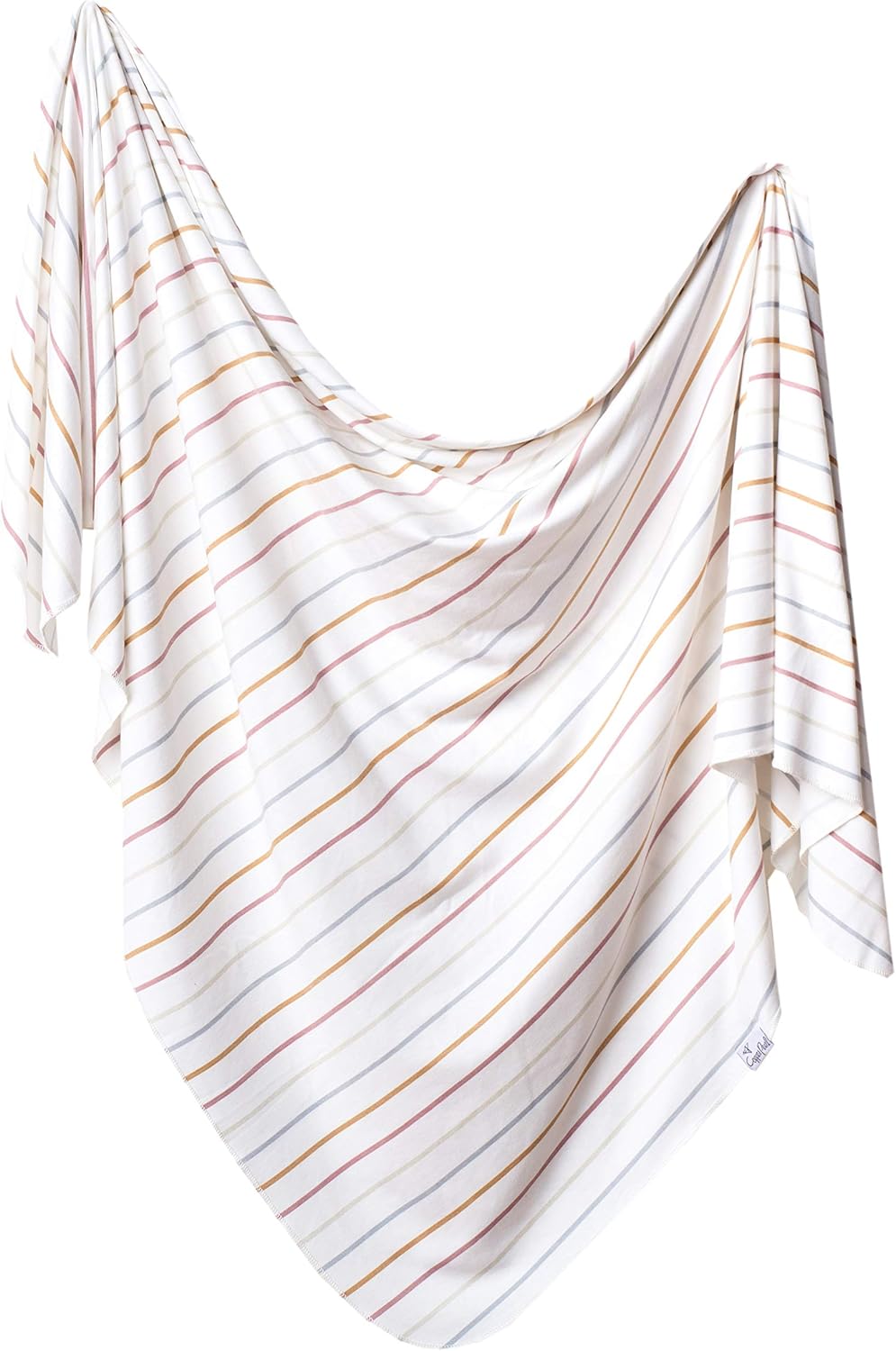 Copper Pearl Large Premium Knit Baby Swaddle Receiving Blanket"Piper