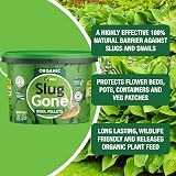 Vitax Slug Gone Wool Pellets 10L Organic Slug Barrier Natural Wool view 2