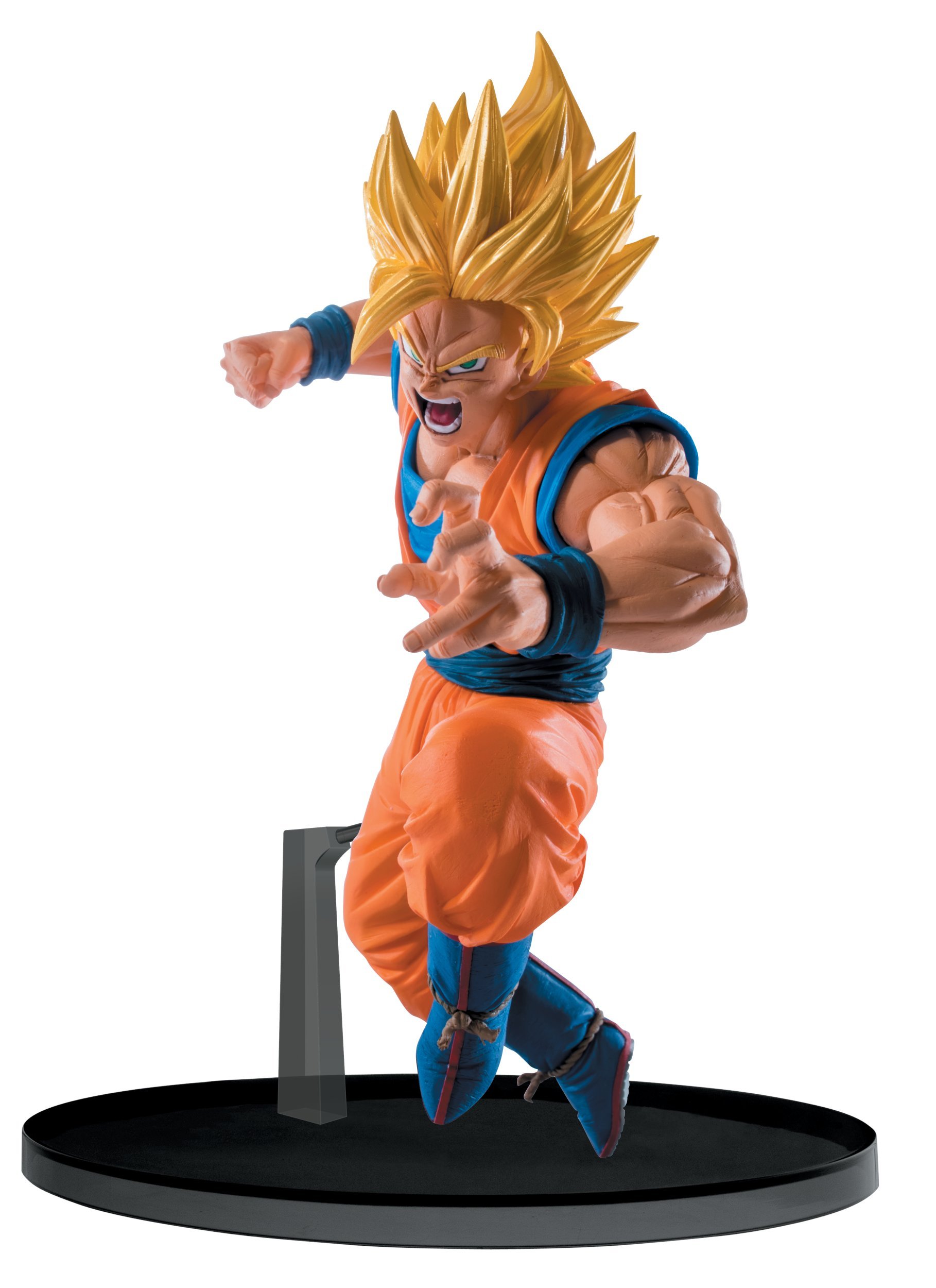 Banpresto Dragon Ball Super 5.1" Super Saiyan 2 Goku Figure, SCultures Big Budoukai 6, Volume 4