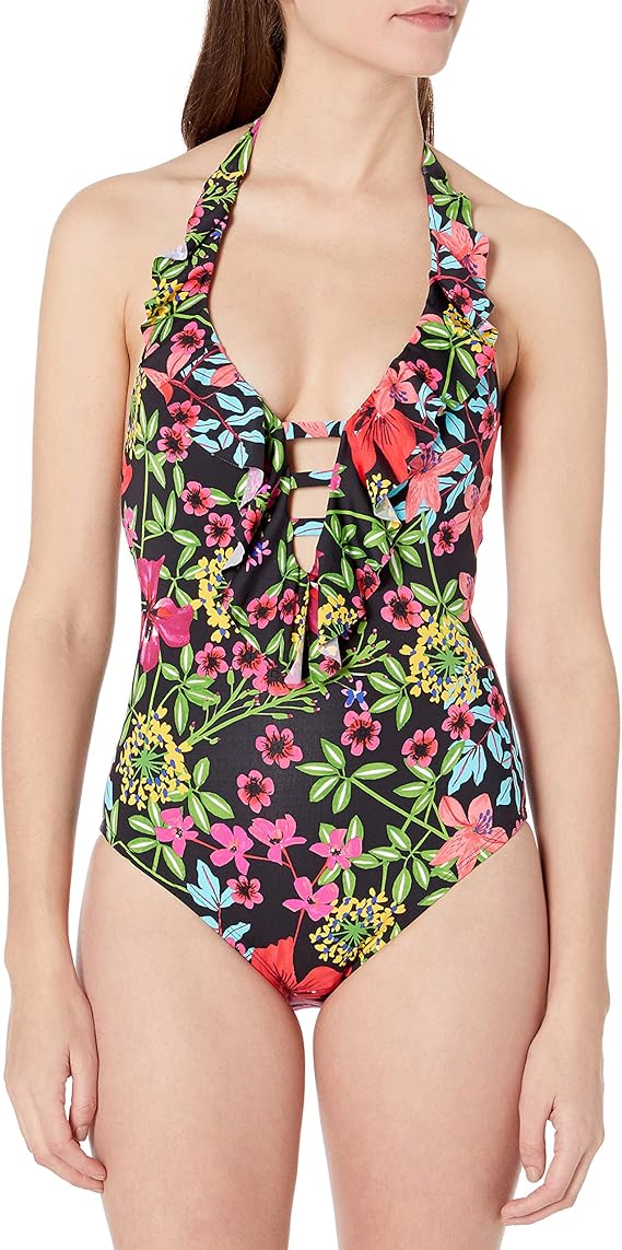 bleu rod beattie plunge ruffle