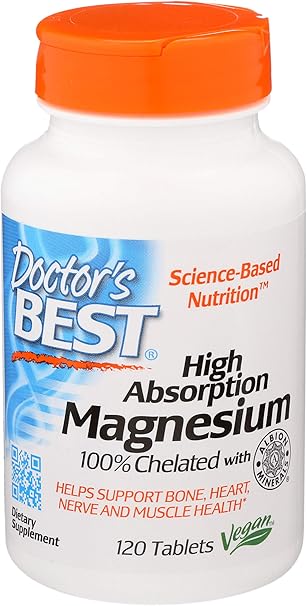 Amazon.com: Doctor's Best, Magnesium, 120 Tablets: Health & Personal Care