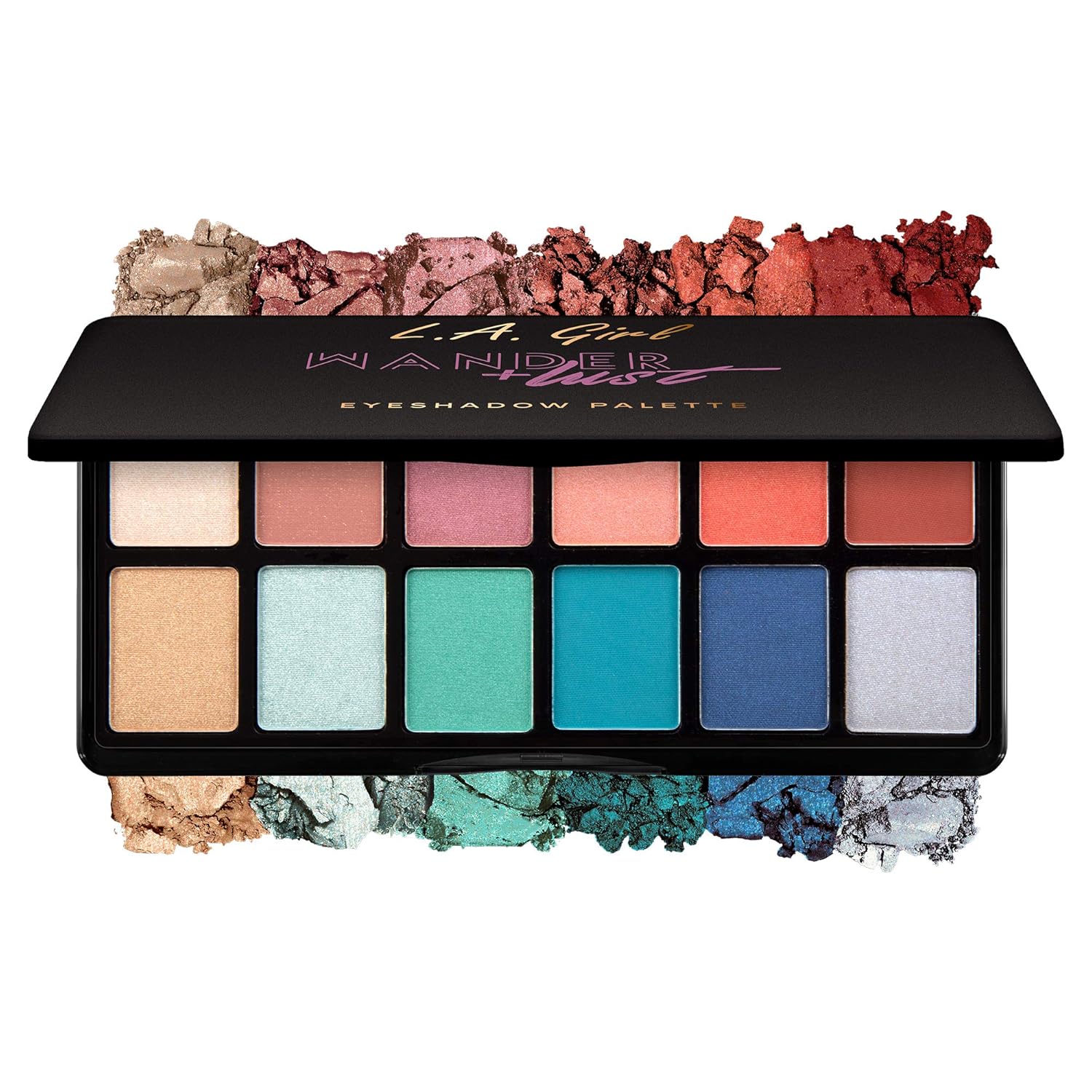 L.A. Girl Fanatic Eyeshadow Palette, Wanderlust