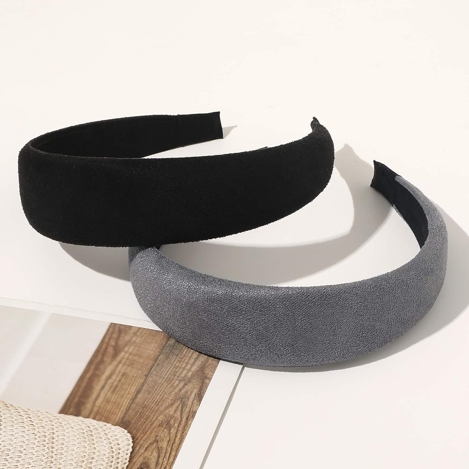 Ivyu Headbands for Women Head Bands - Fashion Womens Headband Diademas Para Mujer De Moda Hair Accessories Hairbands for Girls No Slip Cute Black Pink Gray Headband Gift for Women: Beauty
