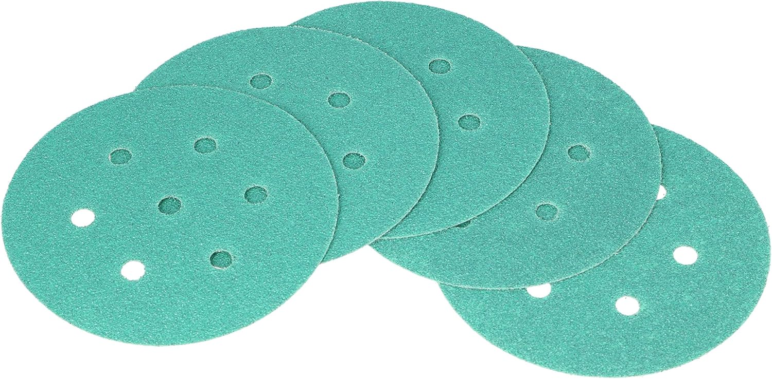 FASTER TOOLS 8550 1000 Velcro Sanding Discs 125 mm Green