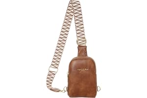 INICAT Small Sling Bag Fanny Packs Crossbody Bags Gifts for Women Men