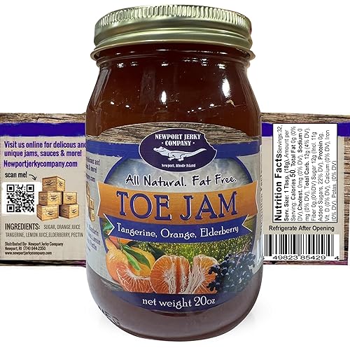 Newport Jerky Company Toe Jam | Classic Spread for Burgers