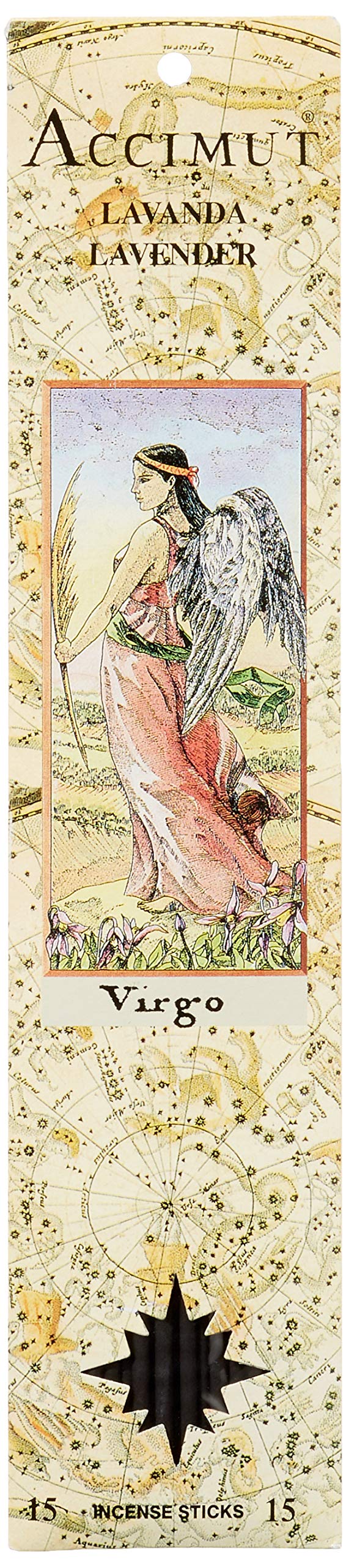 RADHE Incense Stick ACCIMUT Virgo Lavender, Not Applicable