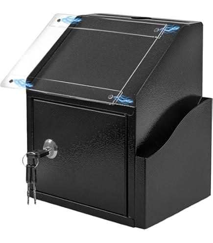 Amazon.com: FixtureDisplays® Locking Inter-Office Mailbox Indoor