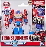 Transformers Armored Cyber Changers Optimus Prime Figure 4in view 2