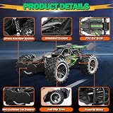 SZJJX 2.4GHz RC Car 15KMH 2WD Off-Road Green with 2 Batteries view 4