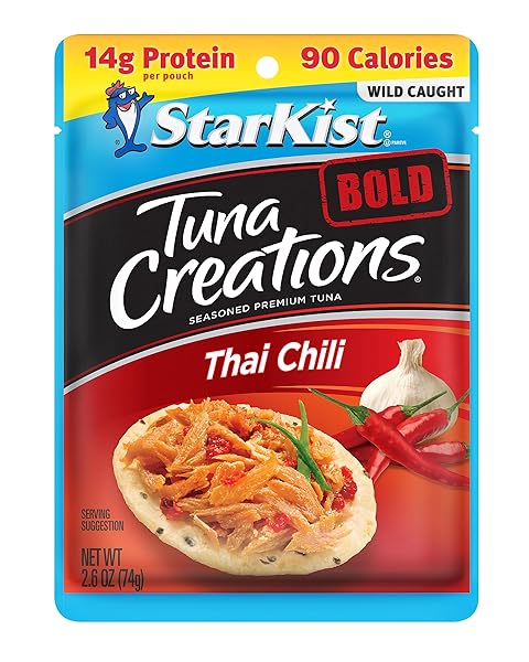 STARKIST TUNA CREATIONS, BOLD THAI CHILI STYLE, 2.6 OZ POUCH