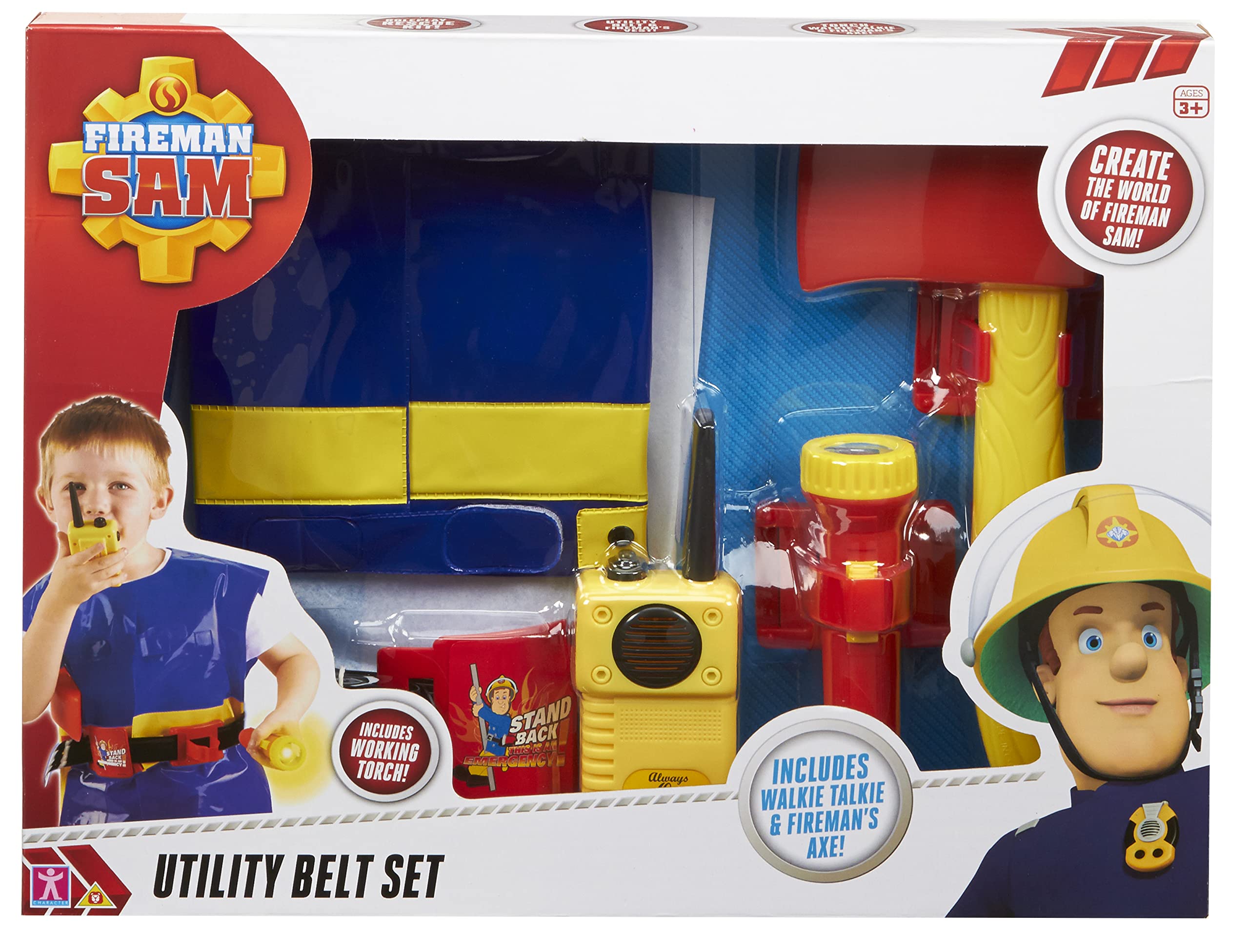 Fireman Sam Utility Belt & Jacket