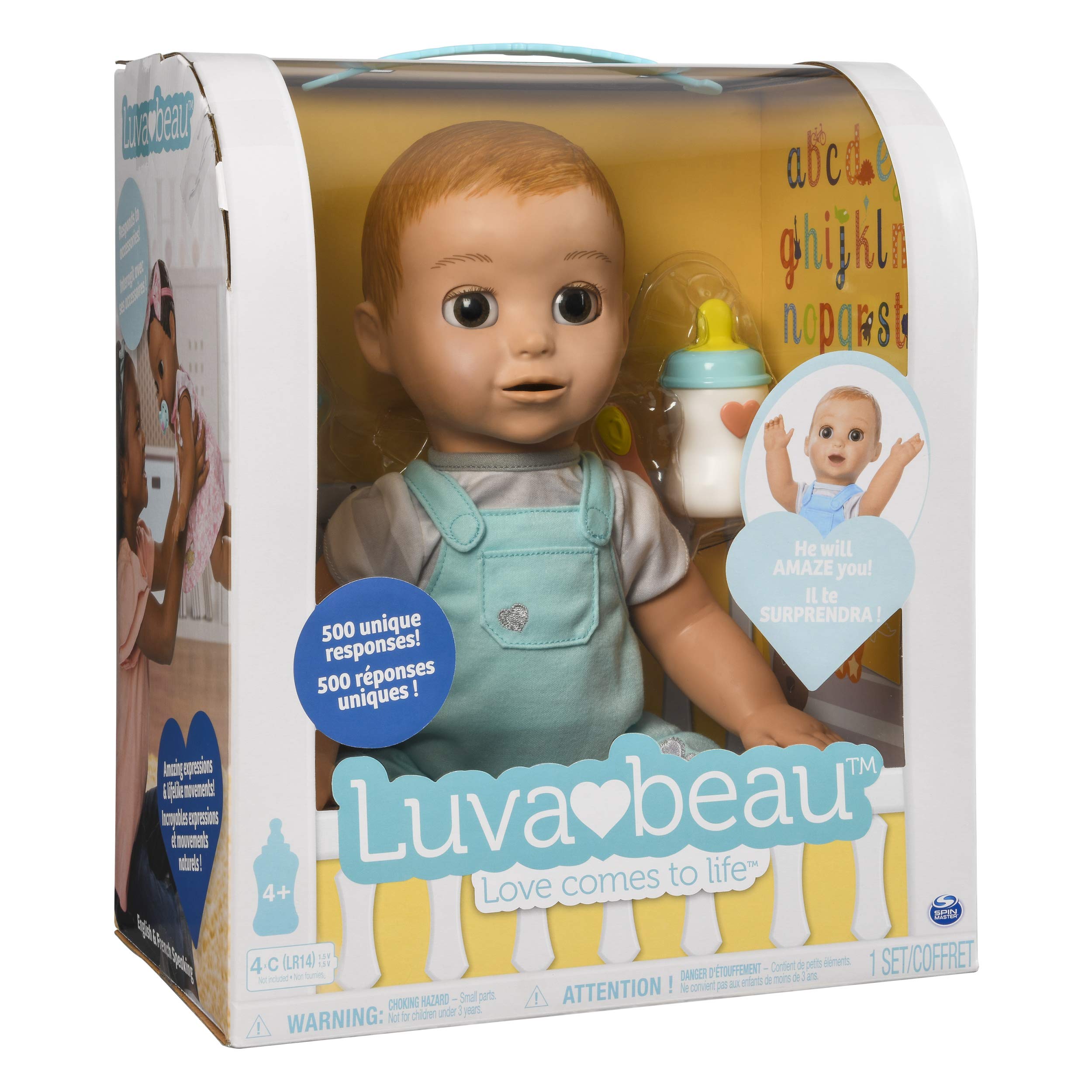 luvabeau boy interactive doll