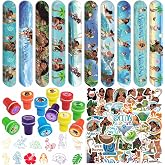 92Pcs Tropical Party Favors for Ocean Princess Party Goodie Bag Stuffers | Cartoon Birthday Party Supplies, Ocean Princess Party Decorations